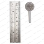  NS602 Шар шероховальный, Ø22,2мм, штифт 6,3мм, 230 Grit мни (2)