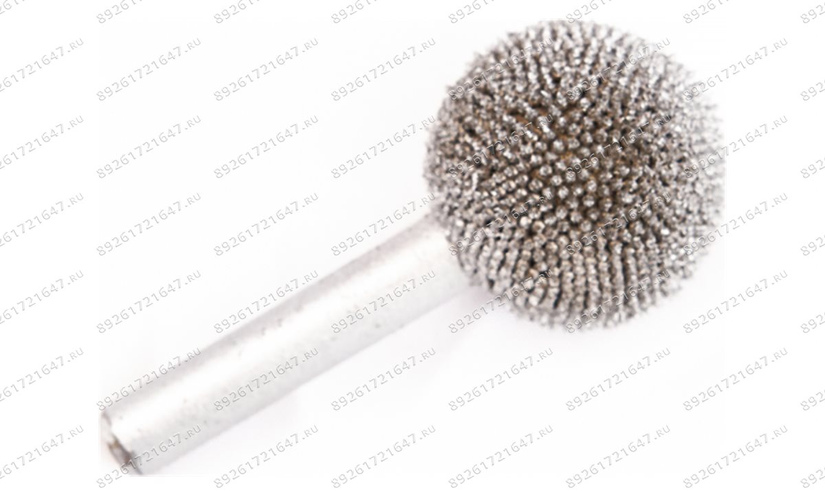 NS603 Шар шероховальный, Ø22,2мм, штифт 6,3мм, 330 Grit (0)