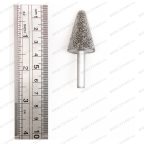  NS612 Конус шероховальный, Ø22,2х31,7мм, штифт 6,3мм, 230 Grit мни (2)