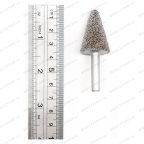  NS613 Конус шероховальный, Ø22,2х31,7мм, штифт 6,3мм, 330 Grit мни (1)