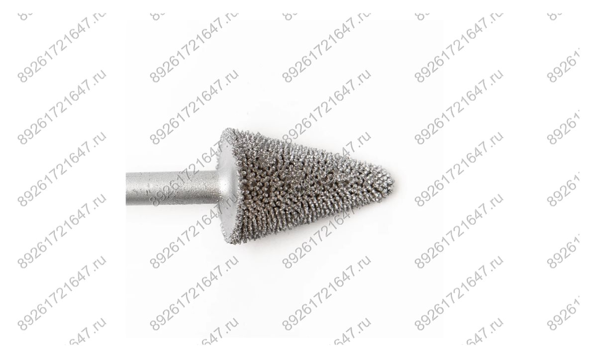  NS613 Конус шероховальный, Ø22,2х31,7мм, штифт 6,3мм, 330 Grit (0)