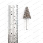  NS613 Конус шероховальный, Ø22,2х31,7мм, штифт 6,3мм, 330 Grit мни (1)