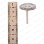  NS619 Диск шероховальный, Ø34,9х6,3мм, штифт 6,3мм, 330 Grit мни (1)