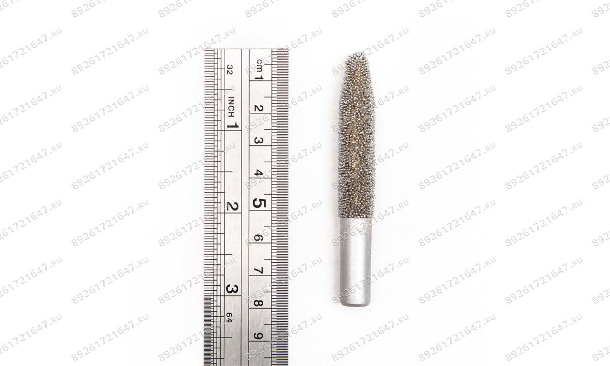  NS627 Карандаш шероховальный, Ø9,5х76,2мм, штифт 9,5мм, 230 Grit (1)