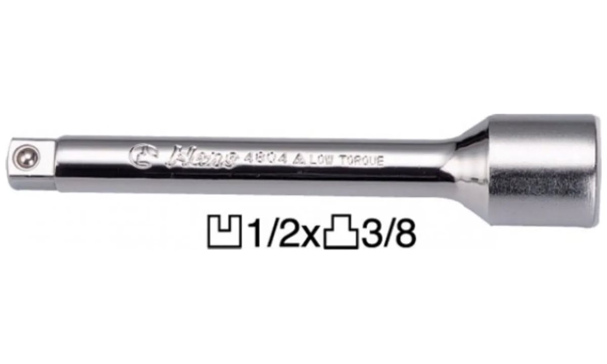  Адаптер (переходник) уменьшающий 1/2 * 3/8 125мм, 4804-5, Hans (0)