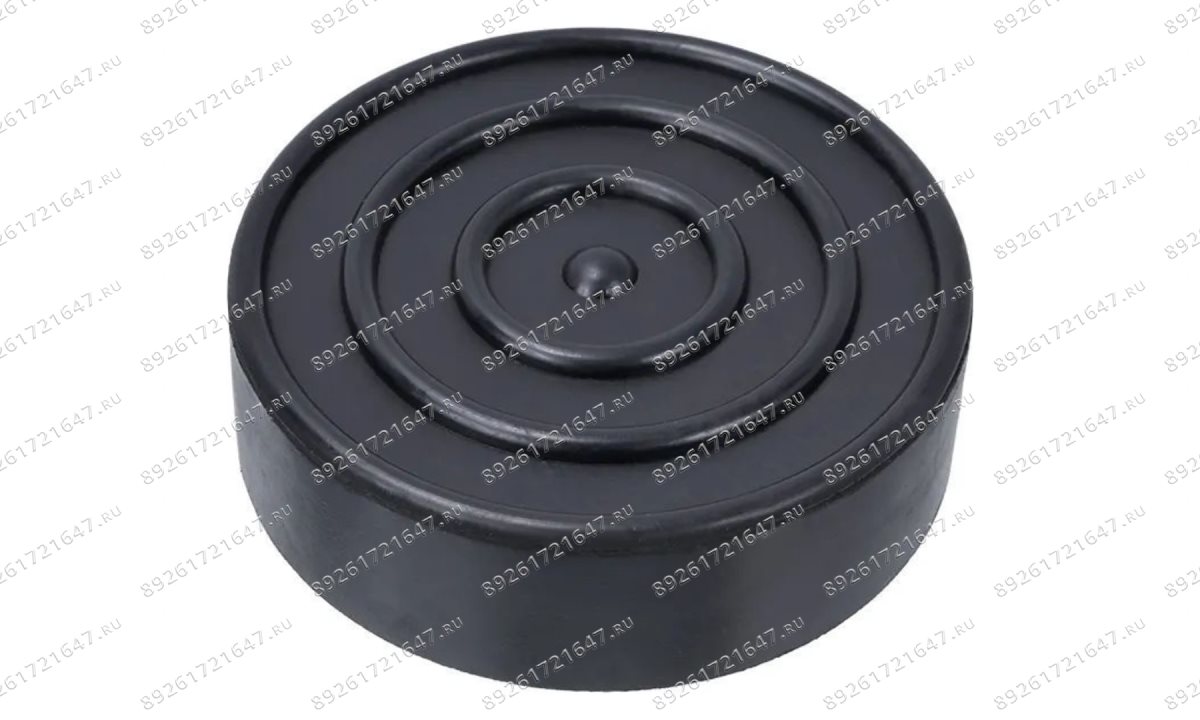  Резиновая накладка для подкатного домкрата ø100 h30 (ЭКОНОМ) (0)