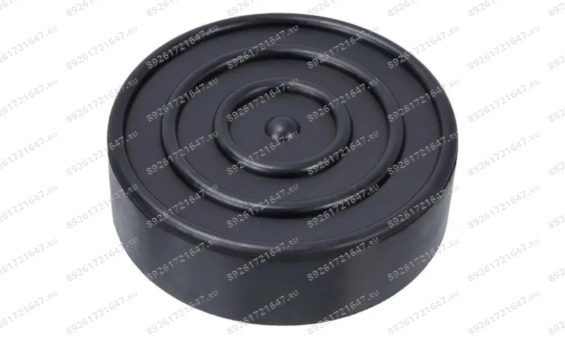 Резиновая накладка для подкатного домкрата ø100 h30 (ЭКОНОМ) фото