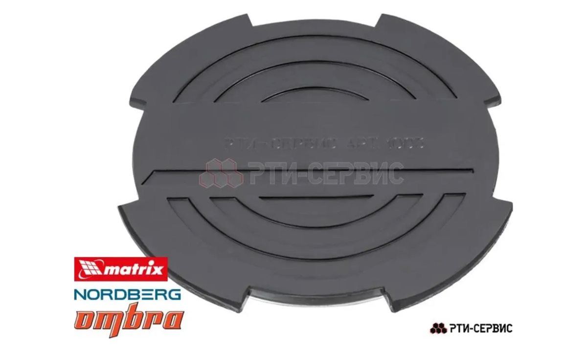  Накладка резиновая на домкрат подкатной ø106 h18 (0)