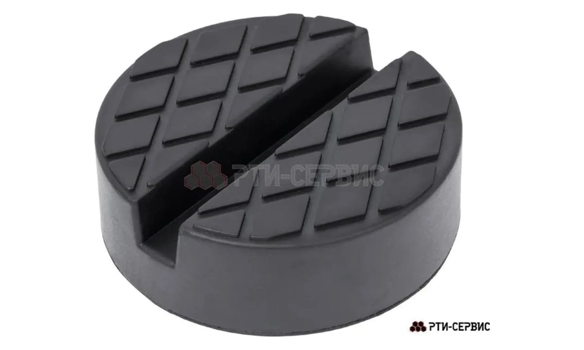  Накладка резиновая с пазом на домкрат подкатной ø42 h31 (0)