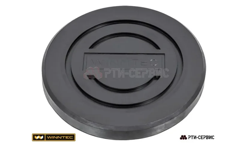 Накладка резиновая на домкрат подкатной ø121 h20 WINNTEC фото
