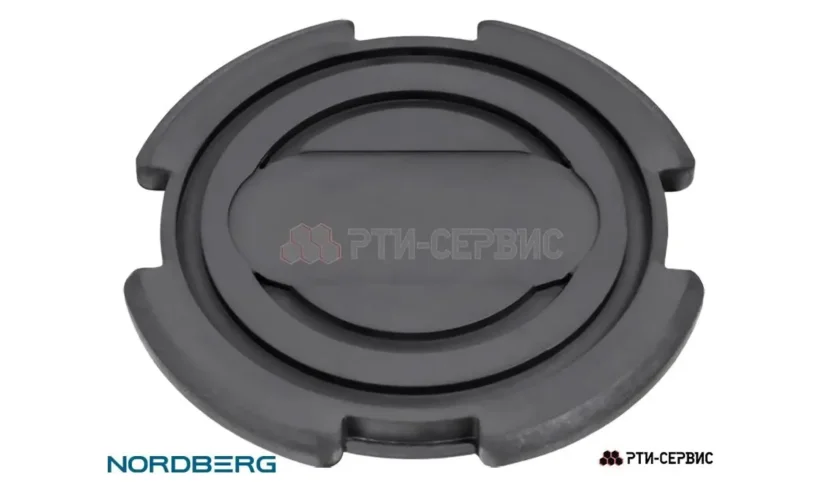 Накладка резиновая на домкрат подкатной ø106 h14 фото