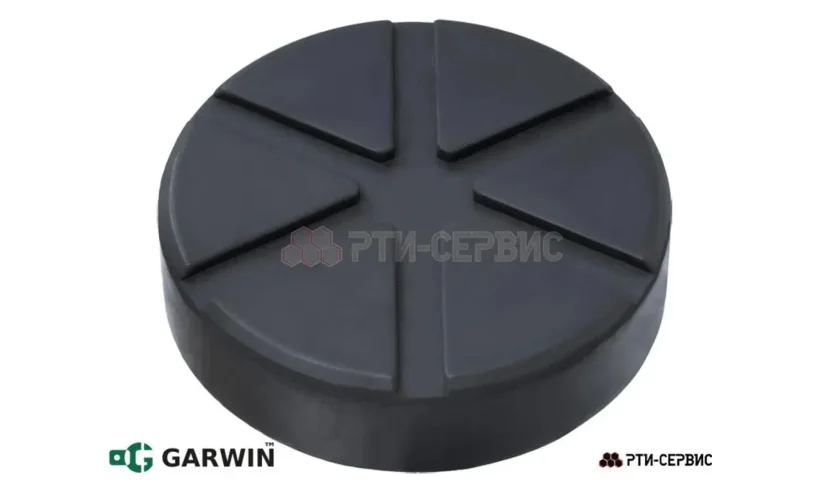 Опора резиновая на домкрат подкатной ø111 h31 фото