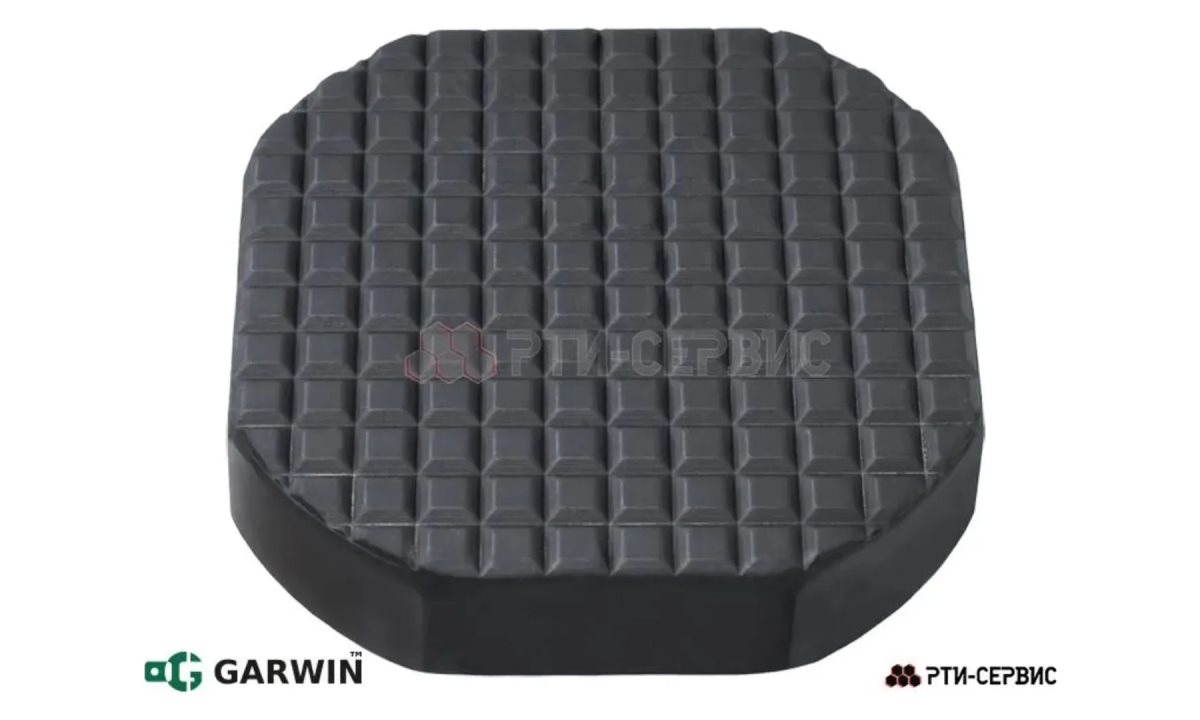  Опора резиновая на домкрат подкатной ø110 h28 (0)