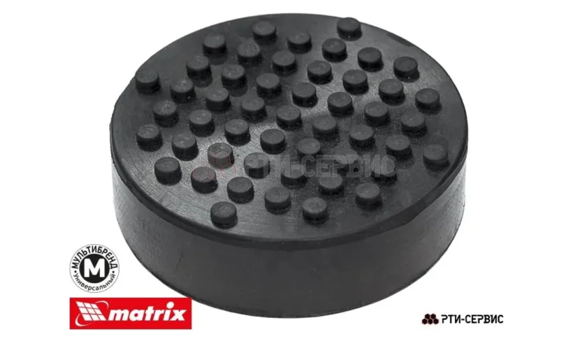 Накладка резиновая на домкрат подкатной ø54 h35 фото