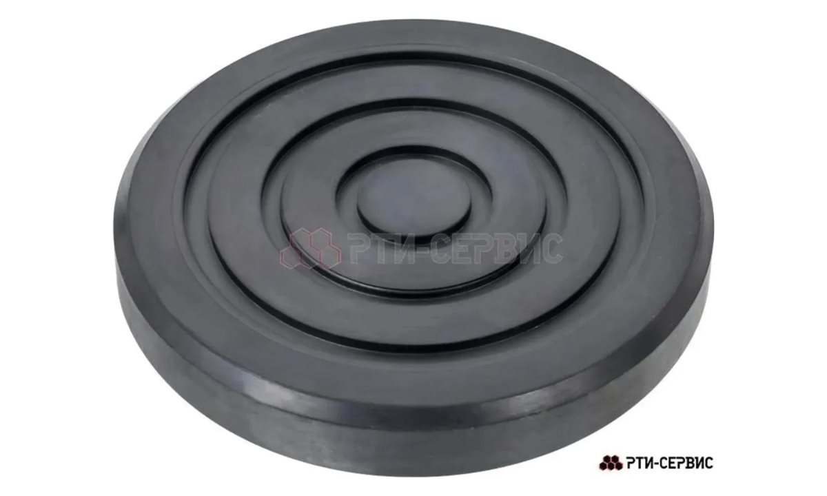  Опора резиновая на домкрат подкатной ø122 h21 (0)