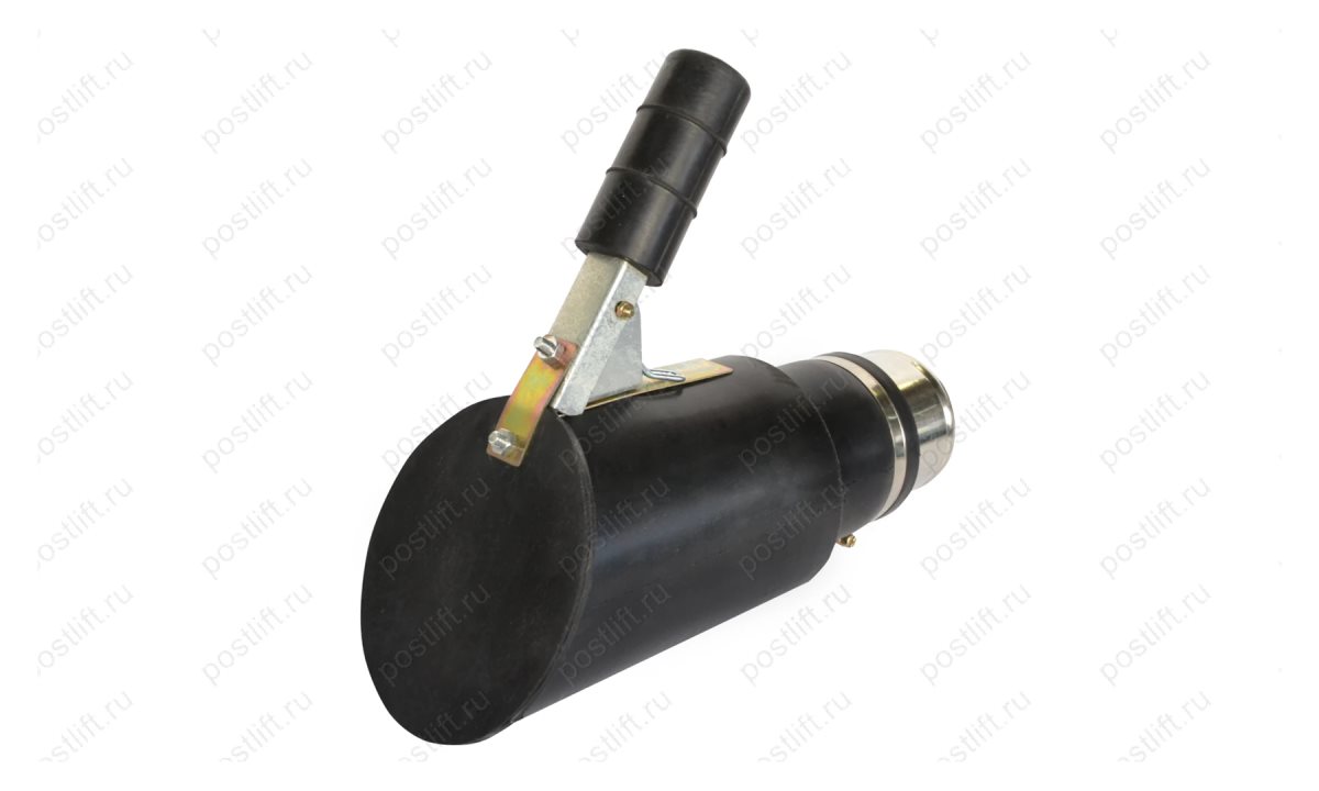  Неопреновый наконечник наклонный d110 мм, для шланга 75 мм. (0)