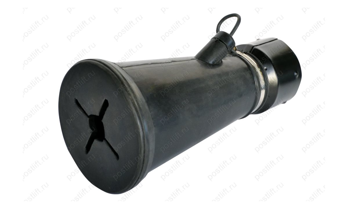  Неопреновый наконечник d120 мм, для шланга 100 мм. (0)