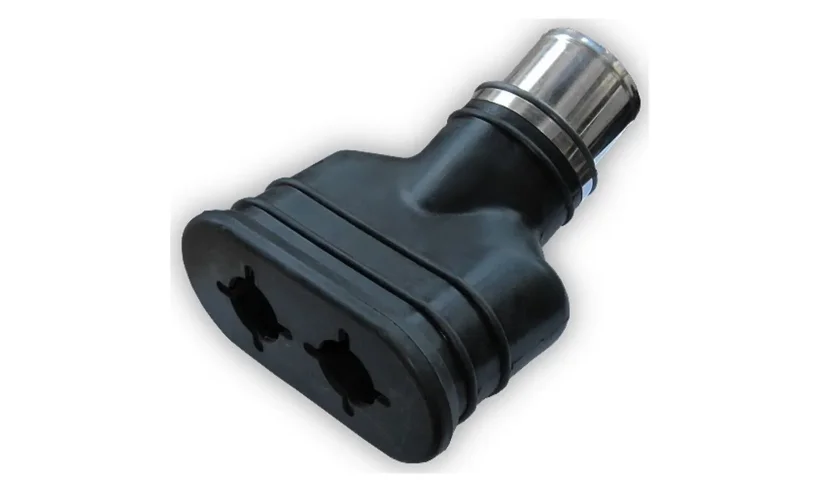 Неопреновый наконечник d200x100 мм, для шланга 76 мм. фото