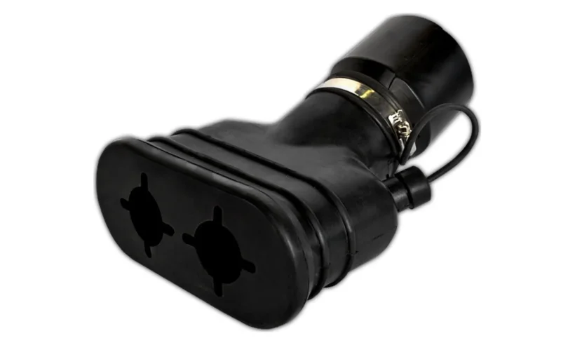 Неопреновый наконечник d200x100 мм, для шланга 100 мм. фото