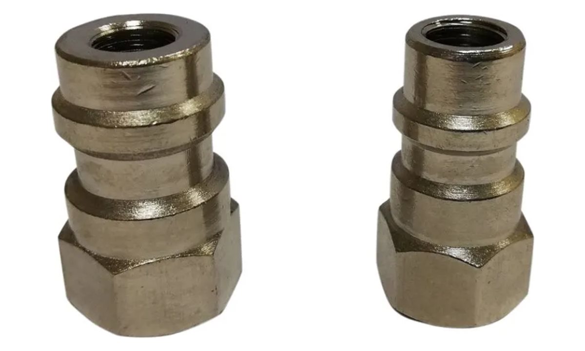  KraftWell KRW-1316 Комплект адаптеров для баллона с фреоном (1)