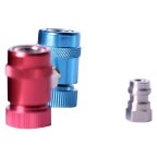  KraftWell KRW-1316 Комплект адаптеров для баллона с фреоном мни (16)