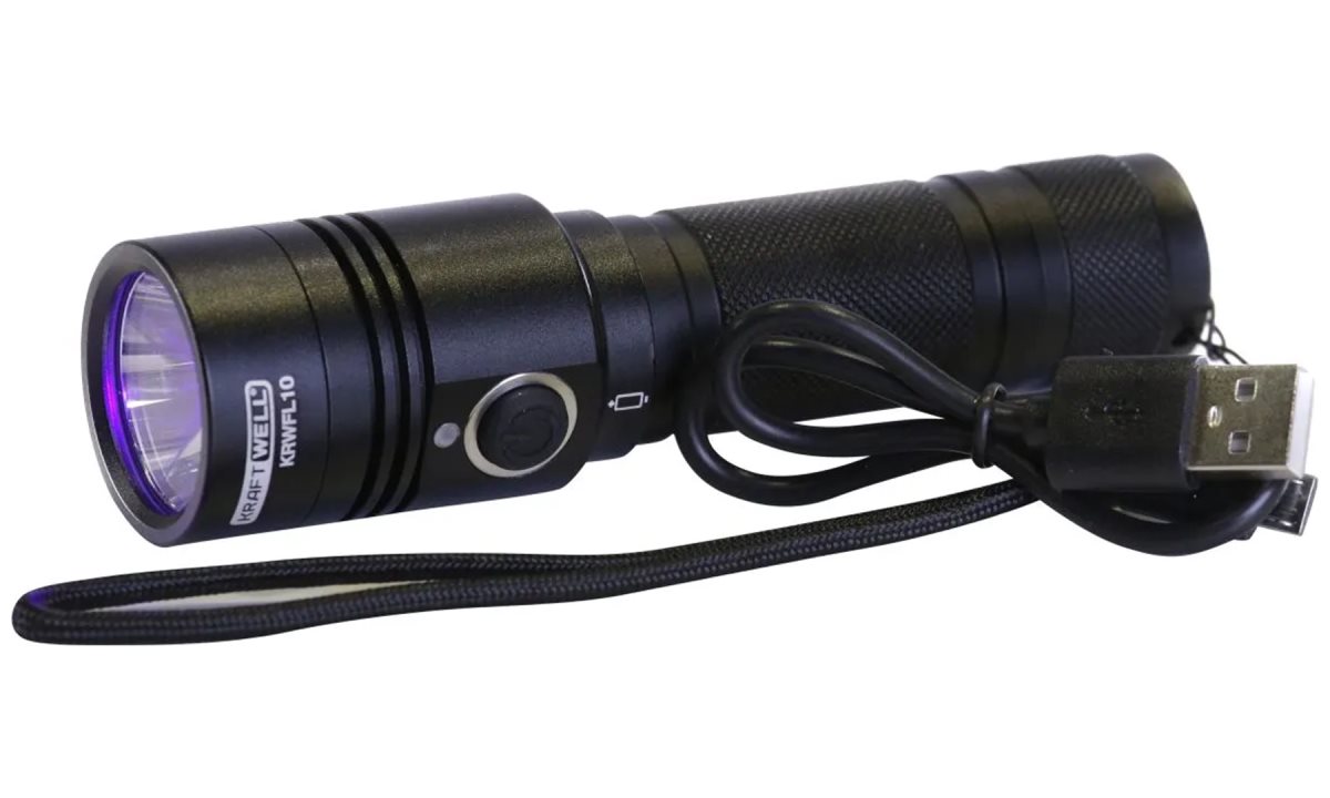  KraftWell KRW-FL10 Фонарик Ультрафиолетовый (0)