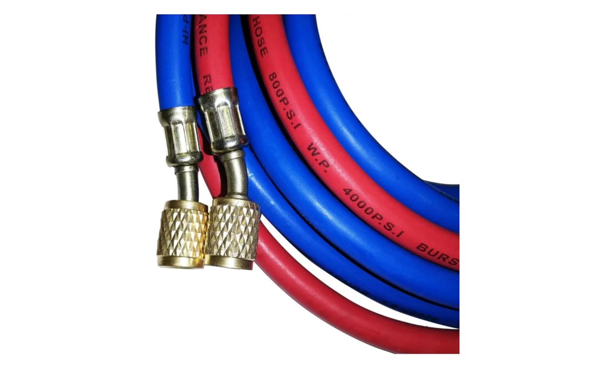  KraftWell KRW-HRB Шланги для заправки фреона (2 шт.) (1)