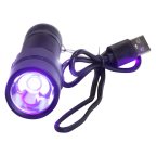 KraftWell KRWFL10 Фонарик Ультрафиолетовый мни (4)