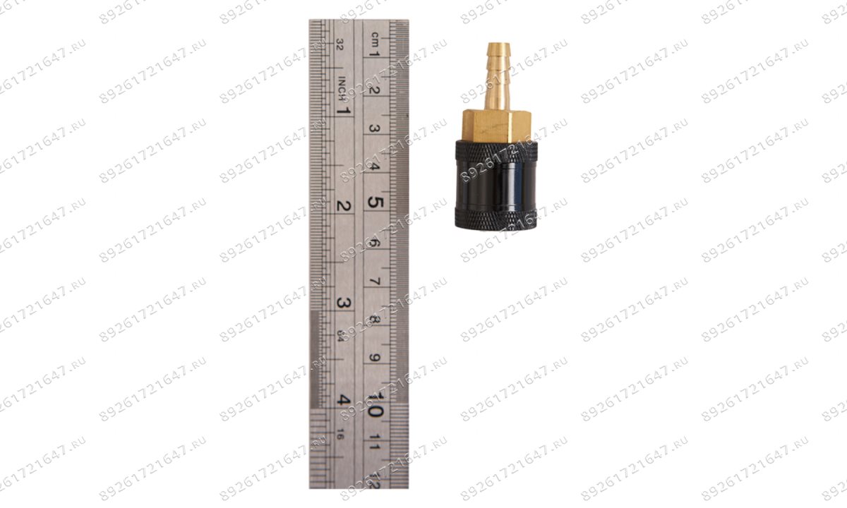  Наконечник подкачки AC-280, быстросъемный, елочка 6мм, пр-во Китай (1)