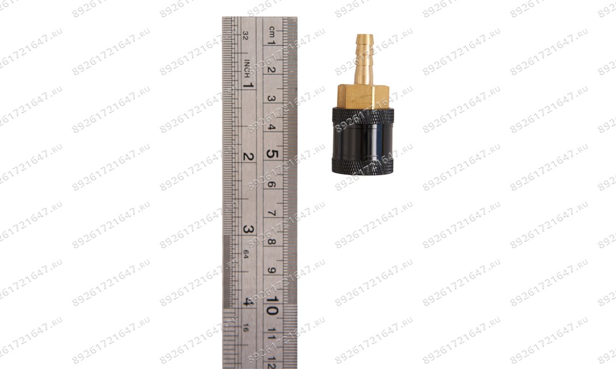  Наконечник подкачки AC-280, быстросъемный, елочка 6мм, пр-во Китай (1)