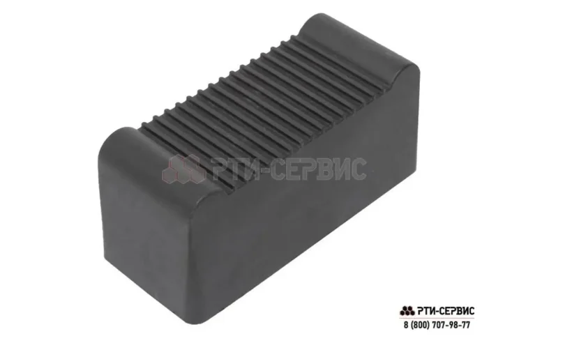 Опора резиновая для страховочной стойки под автомобиль 3-5 т. фото