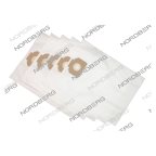  Комплект синтетических мешков 5шт для нижней камеры пылесоса NV34 450х600 NORDBERG NV34#DUSTBAG_B мни (0)