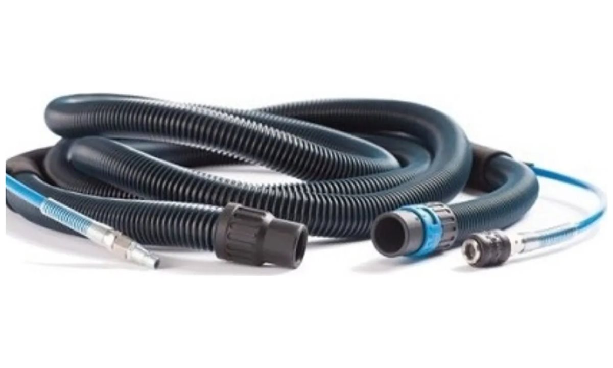  Шланг антистатический комбинированный 2 в 1, для пневмомашинки с пылеотводом, длина 8м, диаметр 29мм (0)