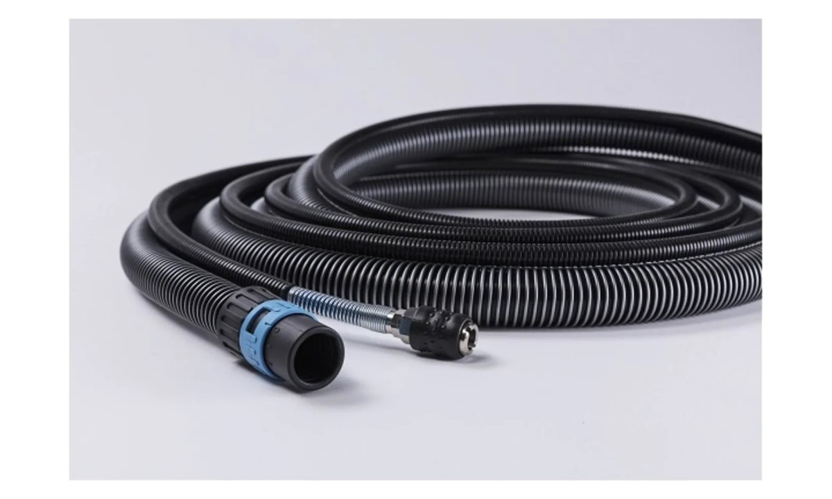  Шланг комбинированный для пылеотвода и подачи сжатого воздуха, d 29 мм, 8м (0)