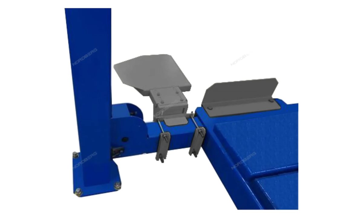 Кронштейн 150 16 000 (RAL 5005) для стенда C803 (для 4-стоечного подъемника, комплект) NORDBERG 150 16 000 (5005) 150 16 000 (5005) (1)