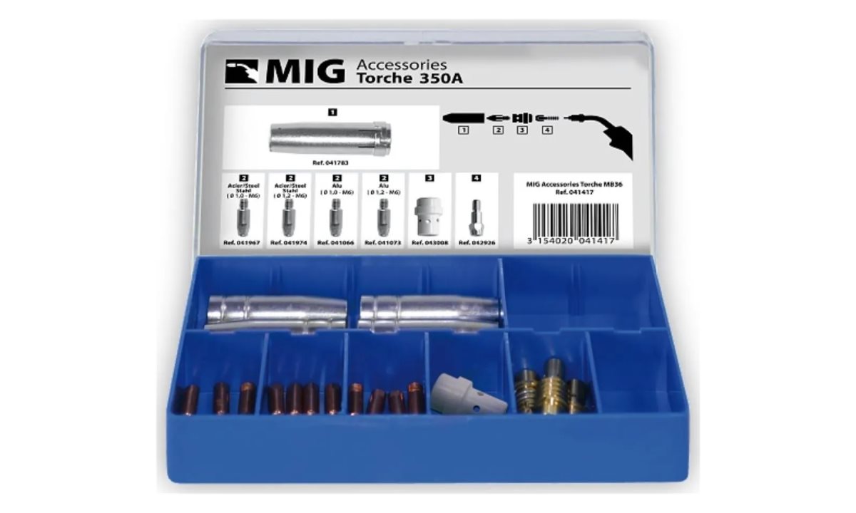  Набор для горелки 350А сталь - алюминий. (0)