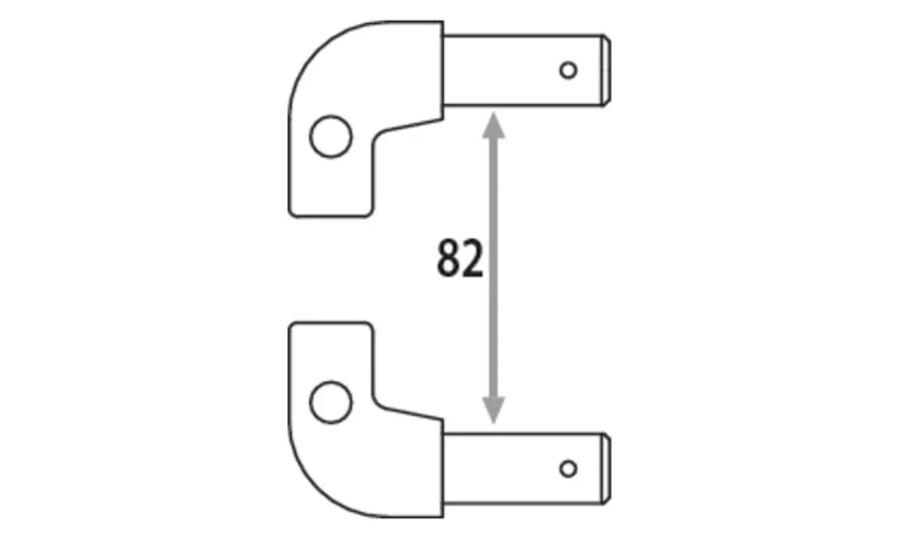Плечо DDT для отбортовки PX5 (2 шт) фото