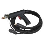 Пистолет с кнопкой в сборе с кабелем для споттера Т-34, с зажимом фото