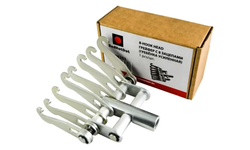 Грейфер (гребёнка усиленная) с 8 зацепами фото