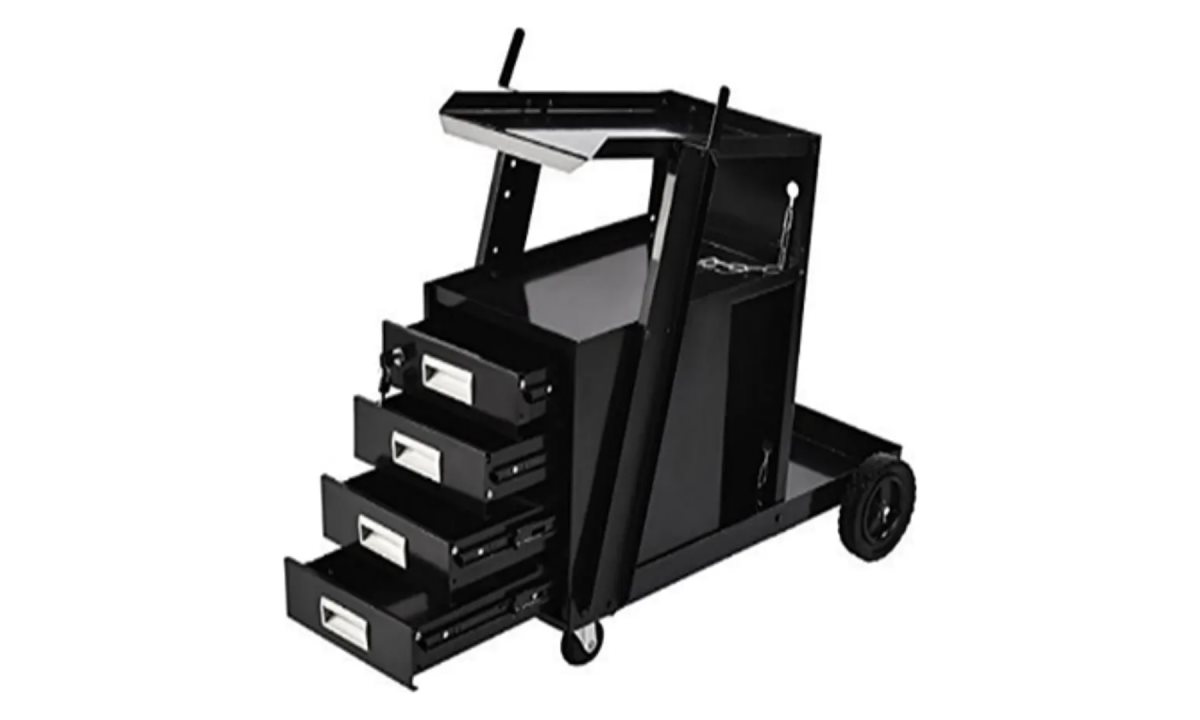  Тележка 4 ящика для споттер/полувтомата с площадкой для баллона (0)