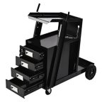  Тележка 4 ящика для споттер/полувтомата с площадкой для баллона мни (0)