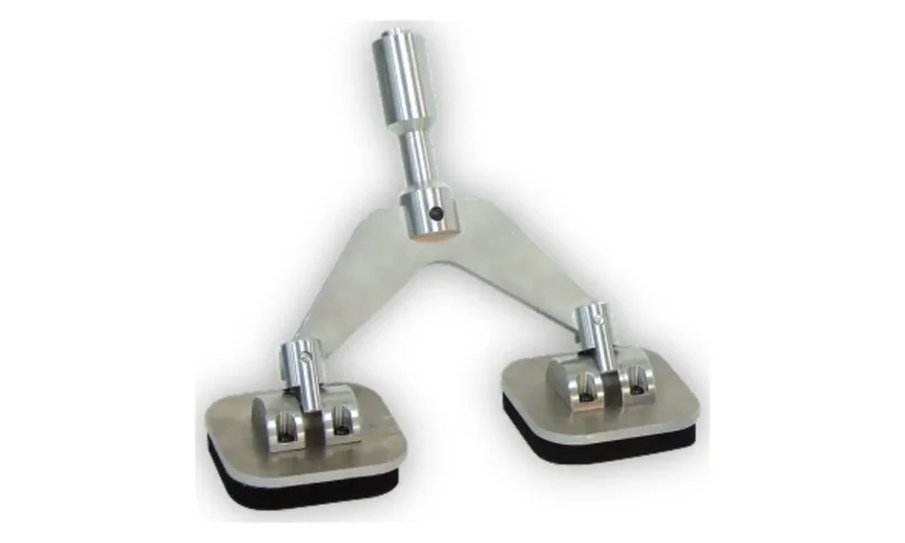 Опоры двойные угловые для выравнивающих мостиков (к-т 2 шт.) фото