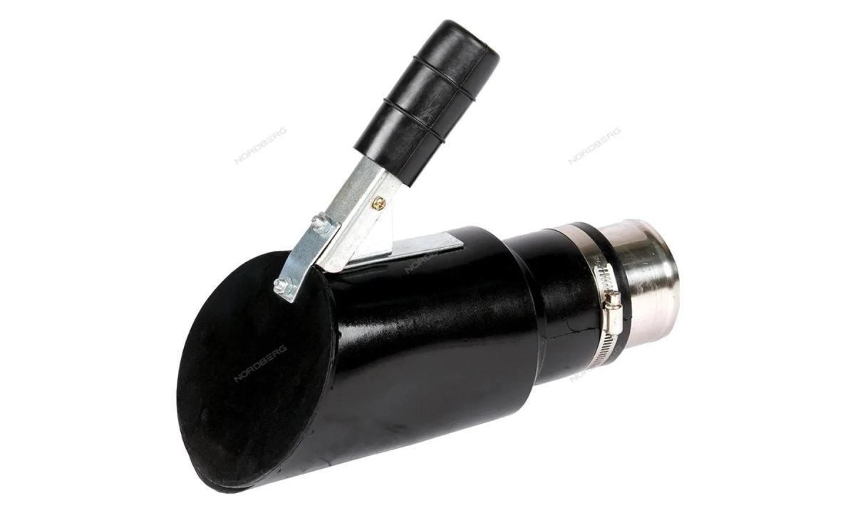 Насадка резиновая овальная наклонная на шланг D=75 мм Nordberg AN075DI (0)