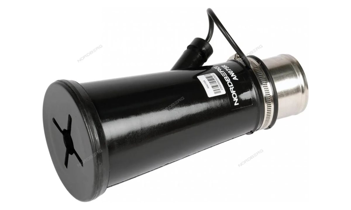  Насадка резиновая круглая на шланг D=75 мм Nordberg AN075R (0)