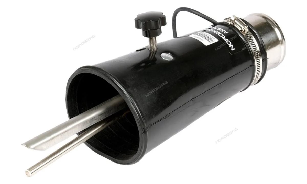  НАСАДКА резиновая круглая с внутр. фикс. на шланг D=75мм NORDBERG AN075RP (0)