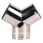  Насадка металлическая Y-образная для шланга D=100 мм Nordberg AT100 мни (0)