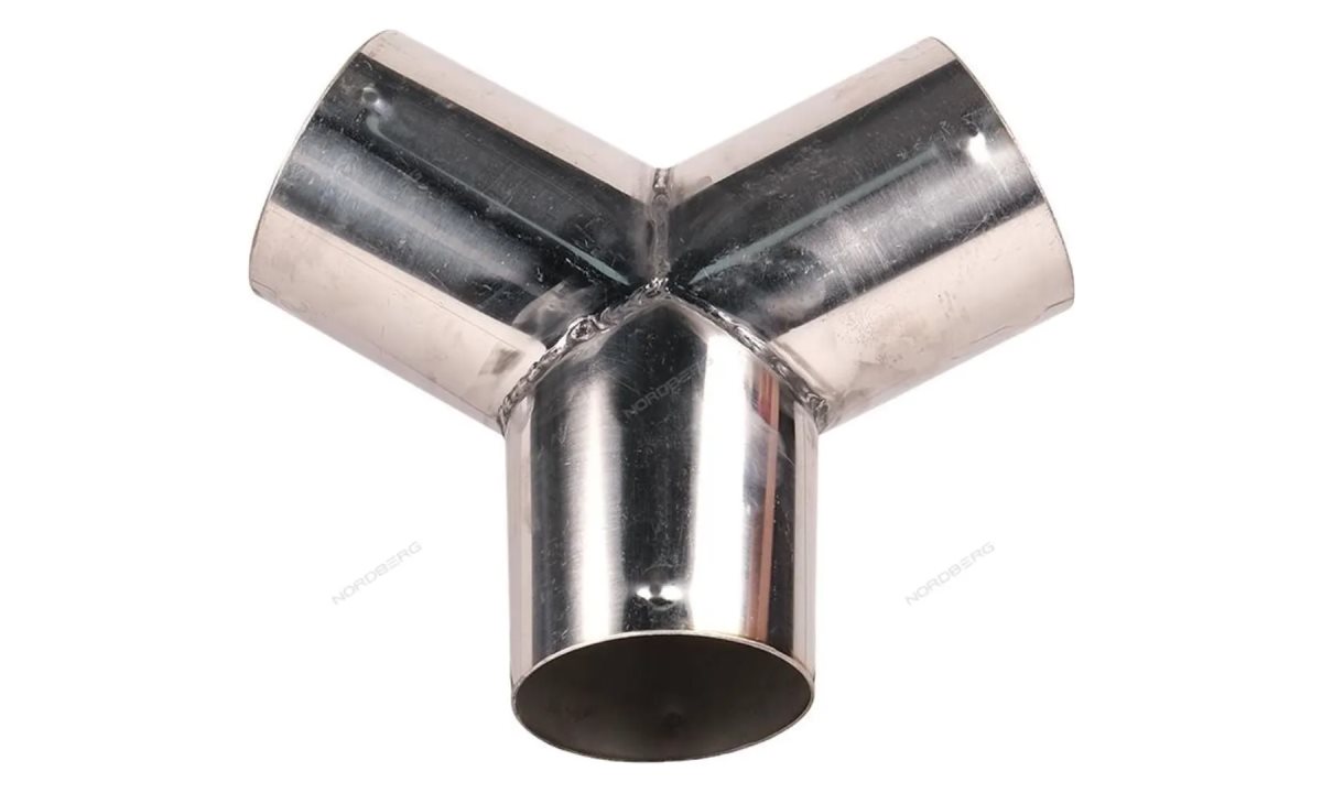  Насадка металлическая Y-образная для шланга D=75 мм Nordberg AT75 (1)