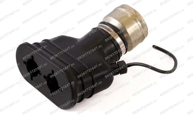 (CA102200100) Насадка на двойную выхлопную трубу под шланг 102мм фото