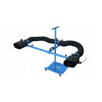  Стойка с неопреновыми наконечниками d200x100 мм, под двойной выхлоп, шланг 100мм мни (0)