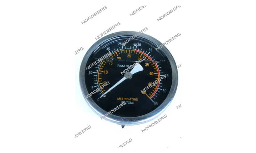 Манометр осевой глицеринонаполненный для пресса N3630, N3630A 000007863 фото